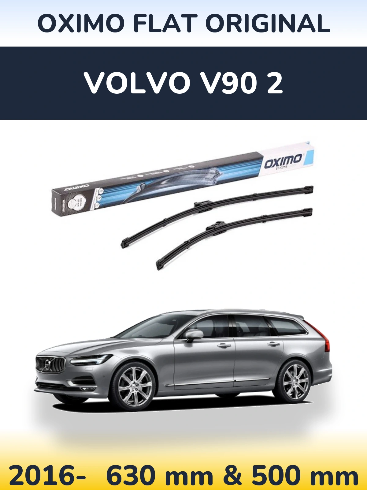 Ștergătoare Oximo Flat Original pentru Volvo V90 2