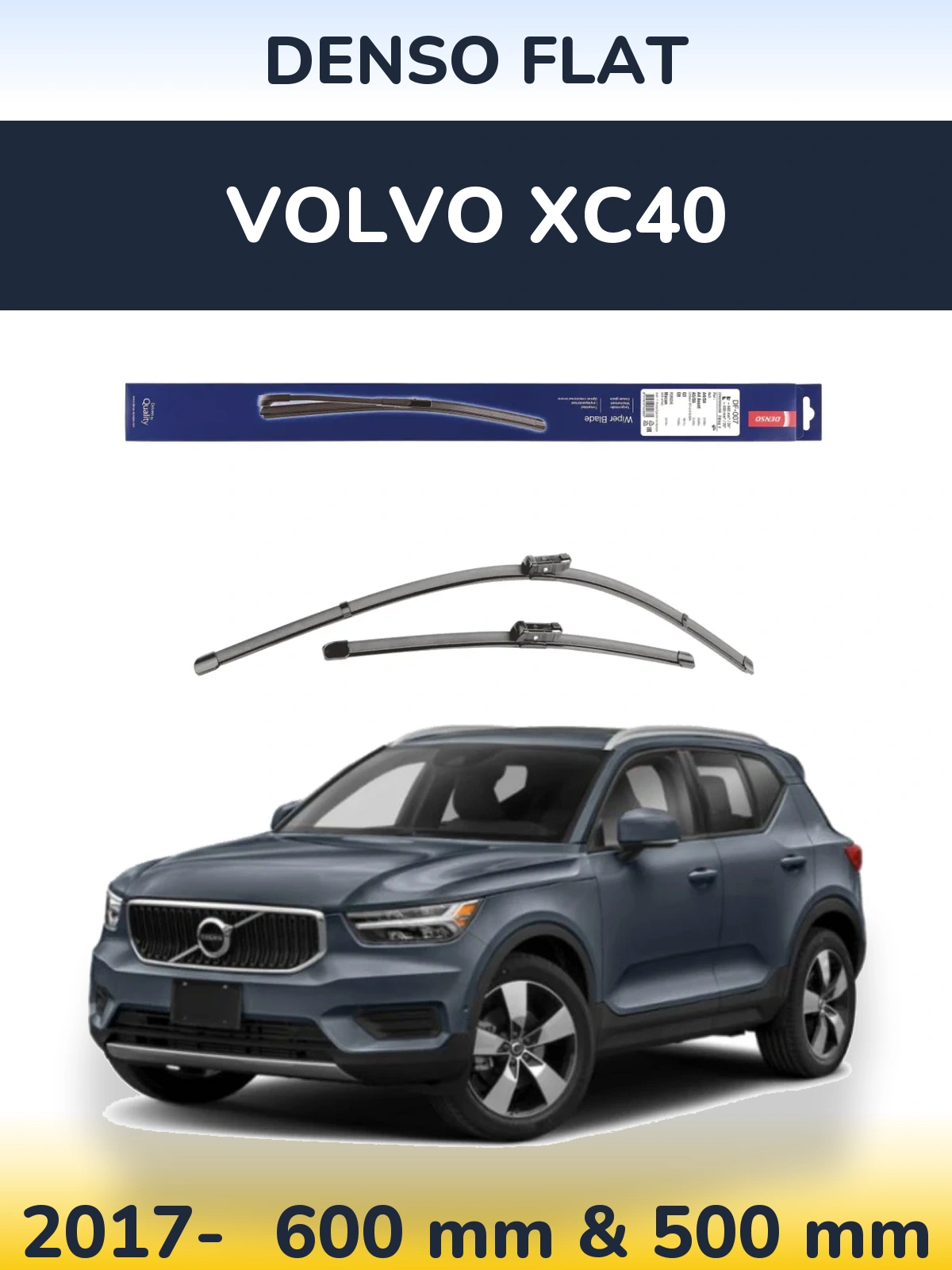Ștergătoare Denso Flat pentru Volvo XC40