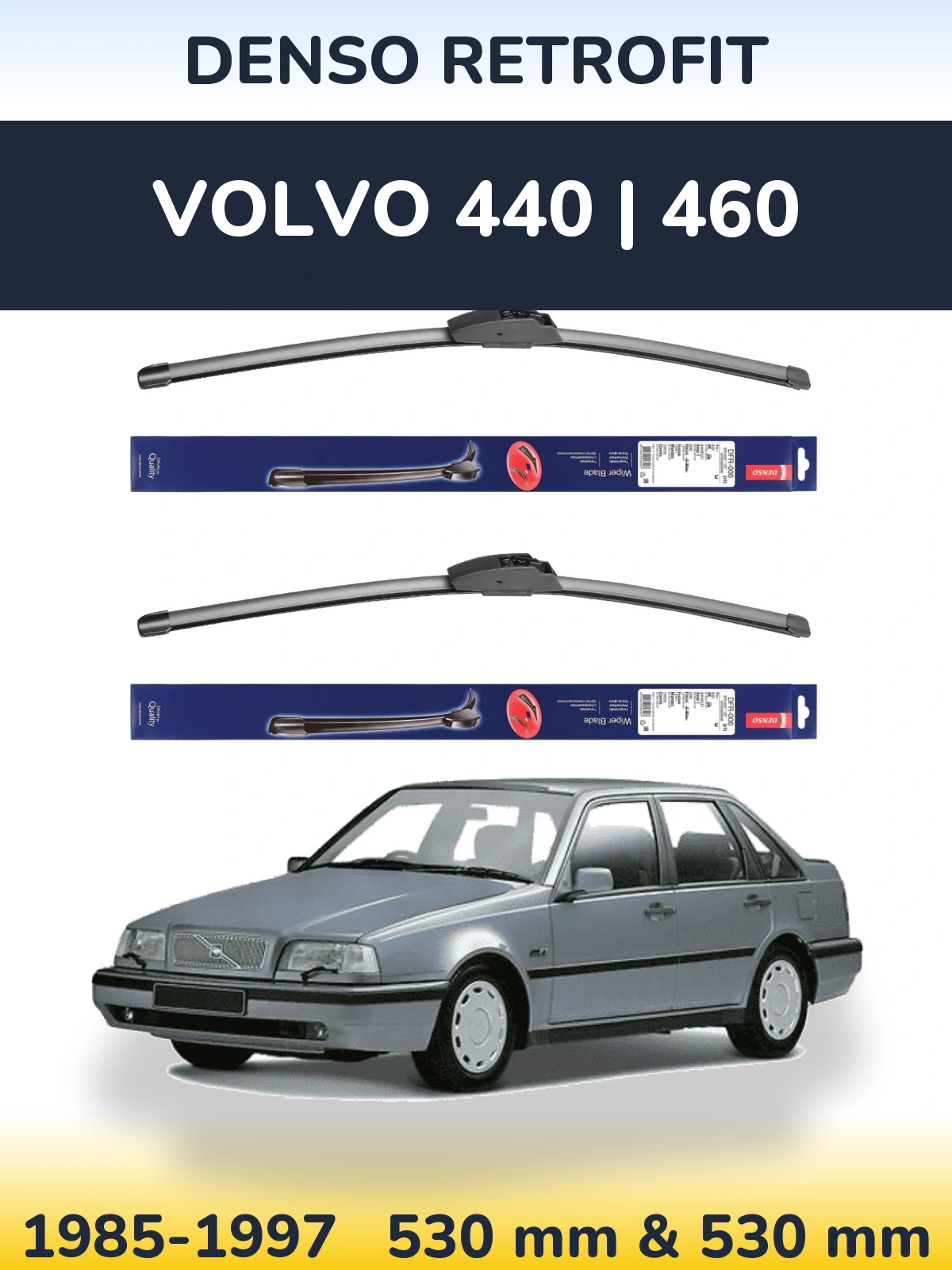 Ștergătoare Denso Retrofit pentru Volvo 440 | 460