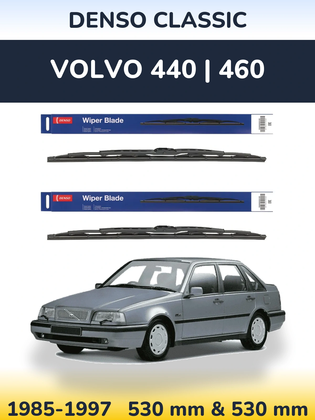 Ștergătoare Denso Classic pentru Volvo 440 | 460