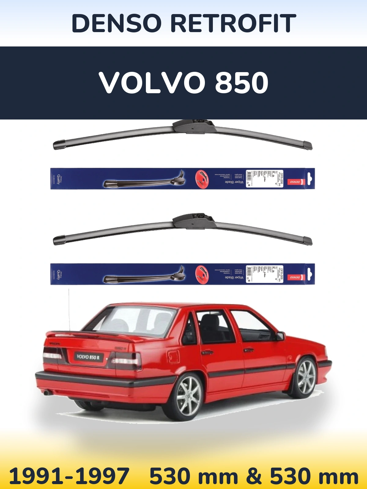 Ștergătoare Denso Retrofit pentru Volvo 850