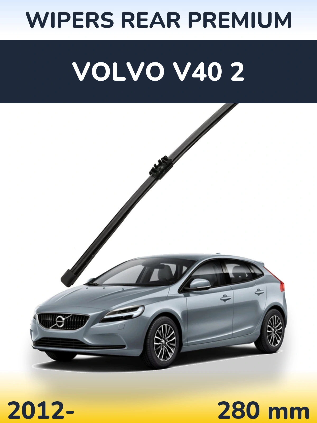 Ștergătoare WIPERS REAR PREMIUM pentru Volvo V40 2