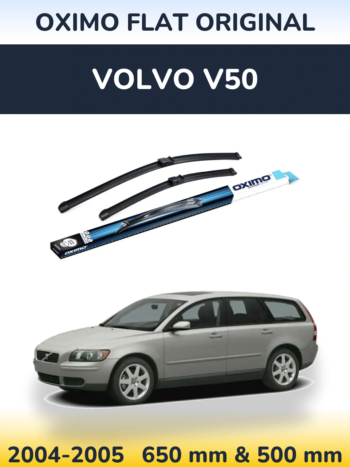 Ștergătoare Oximo Flat Original pentru Volvo V50