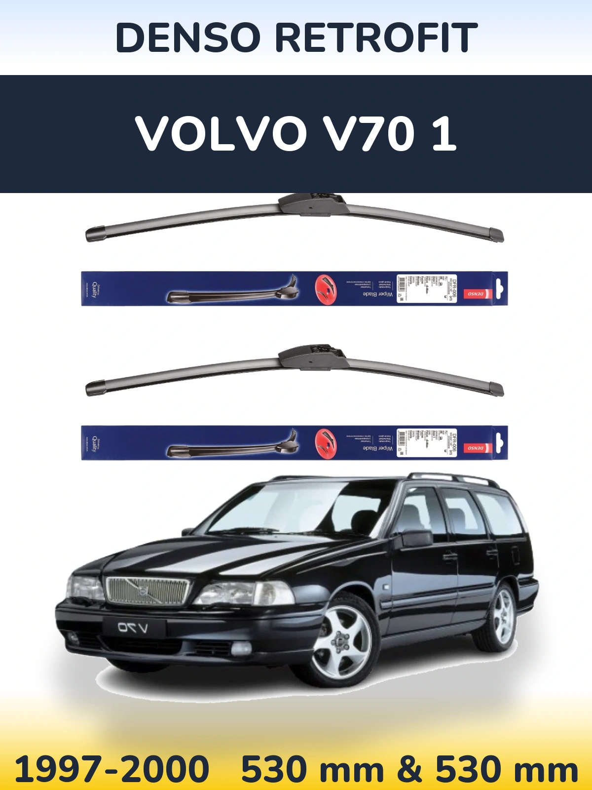 Ștergătoare Denso Retrofit pentru Volvo V70 1