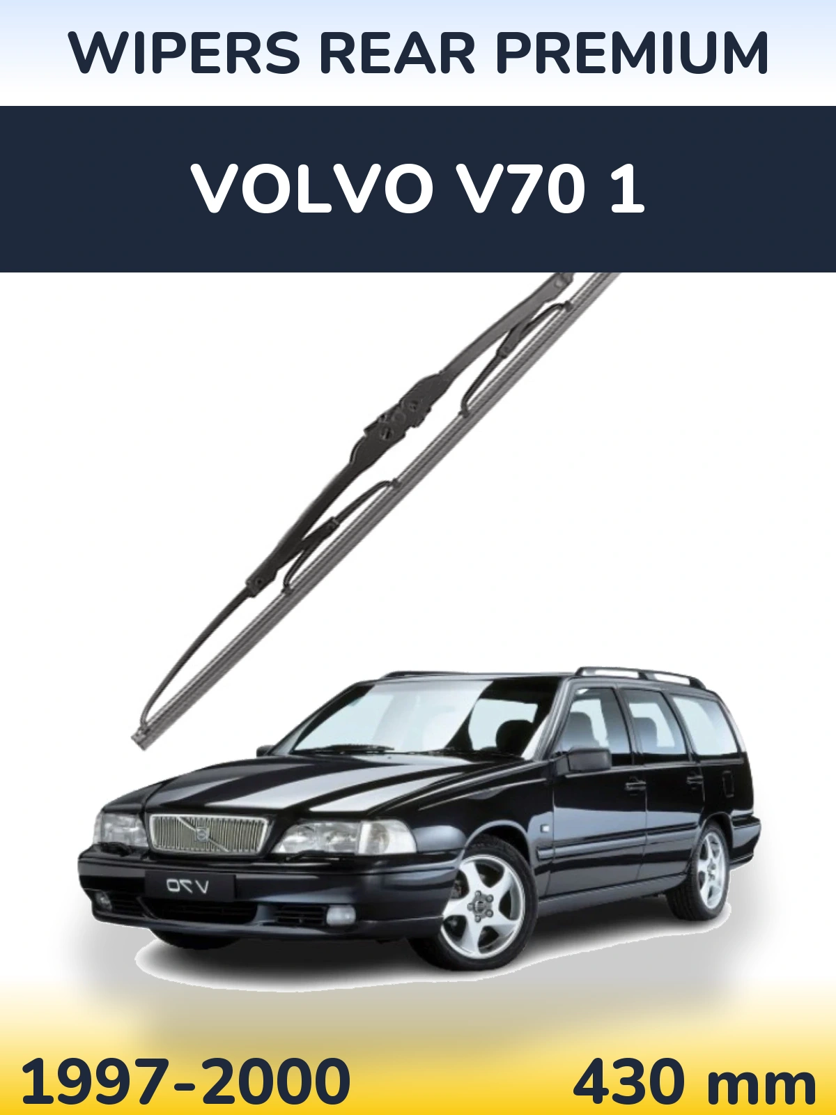Ștergătoare WIPERS REAR PREMIUM pentru Volvo V70 1