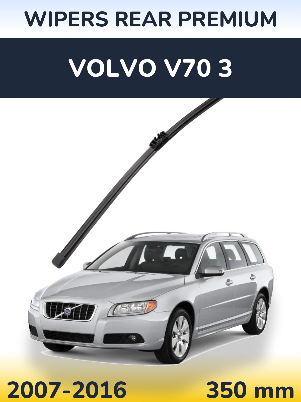 Ștergătoare WIPERS REAR PREMIUM pentru Volvo V70 3