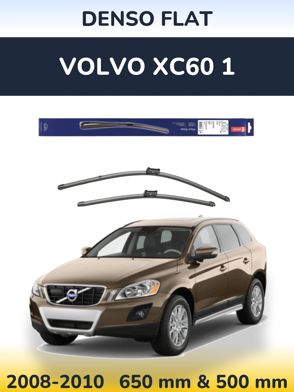 Ștergătoare Denso Flat pentru Volvo XC60 1