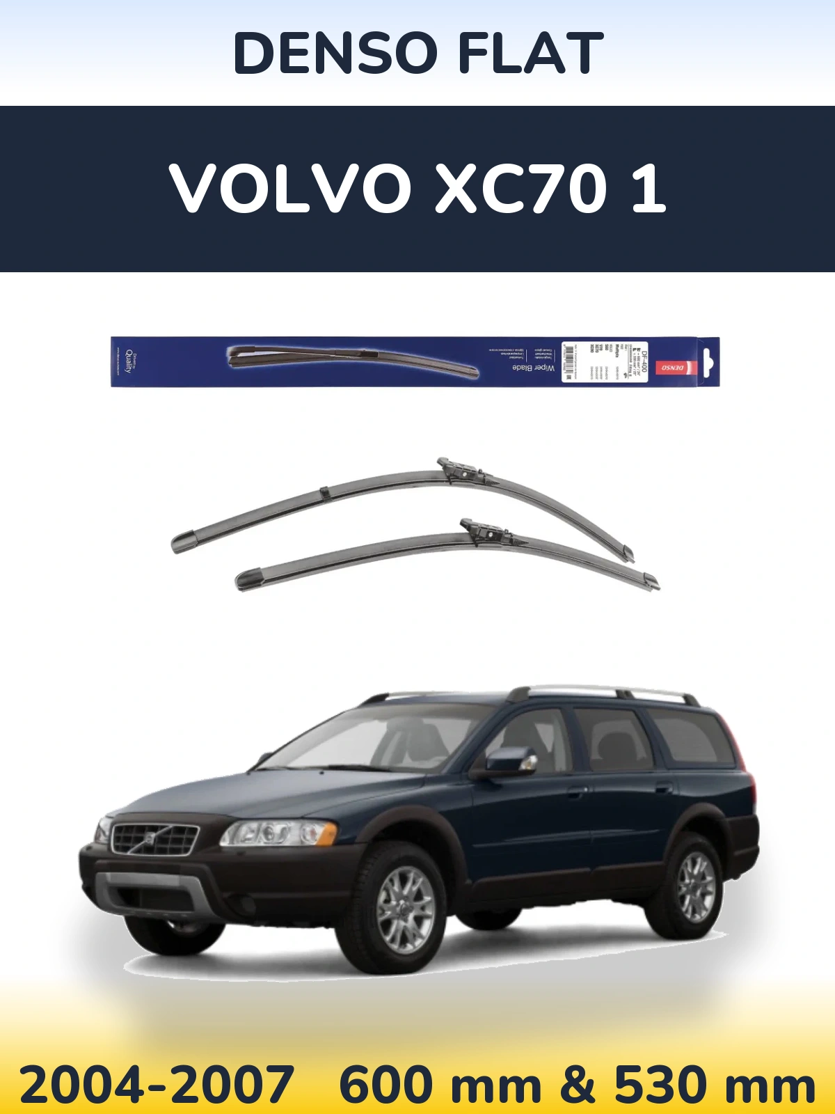 Ștergătoare Denso Flat pentru Volvo XC70 1
