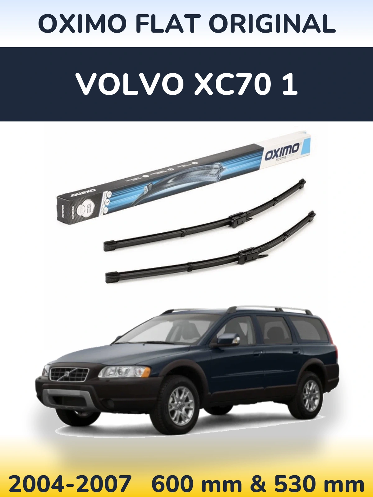 Ștergătoare Oximo Flat Original pentru Volvo XC70 1