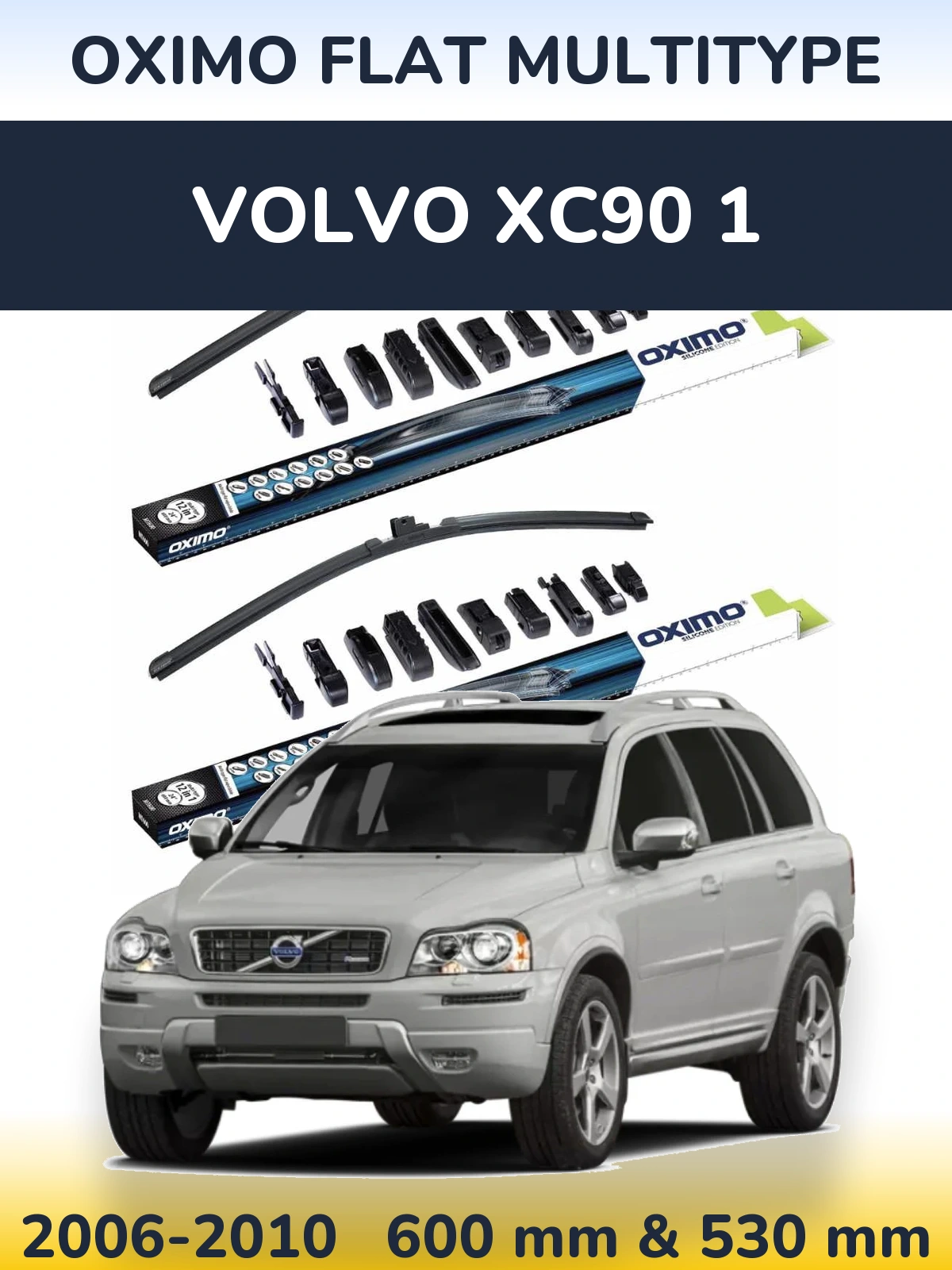 Ștergătoare Oximo Flat MultiTipe pentru Volvo XC90 1