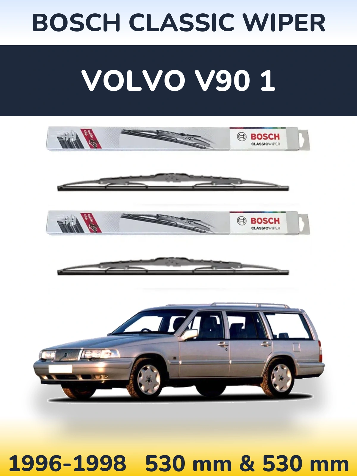 Ștergătoare BOSCH Classic Wiper pentru Volvo V90 1