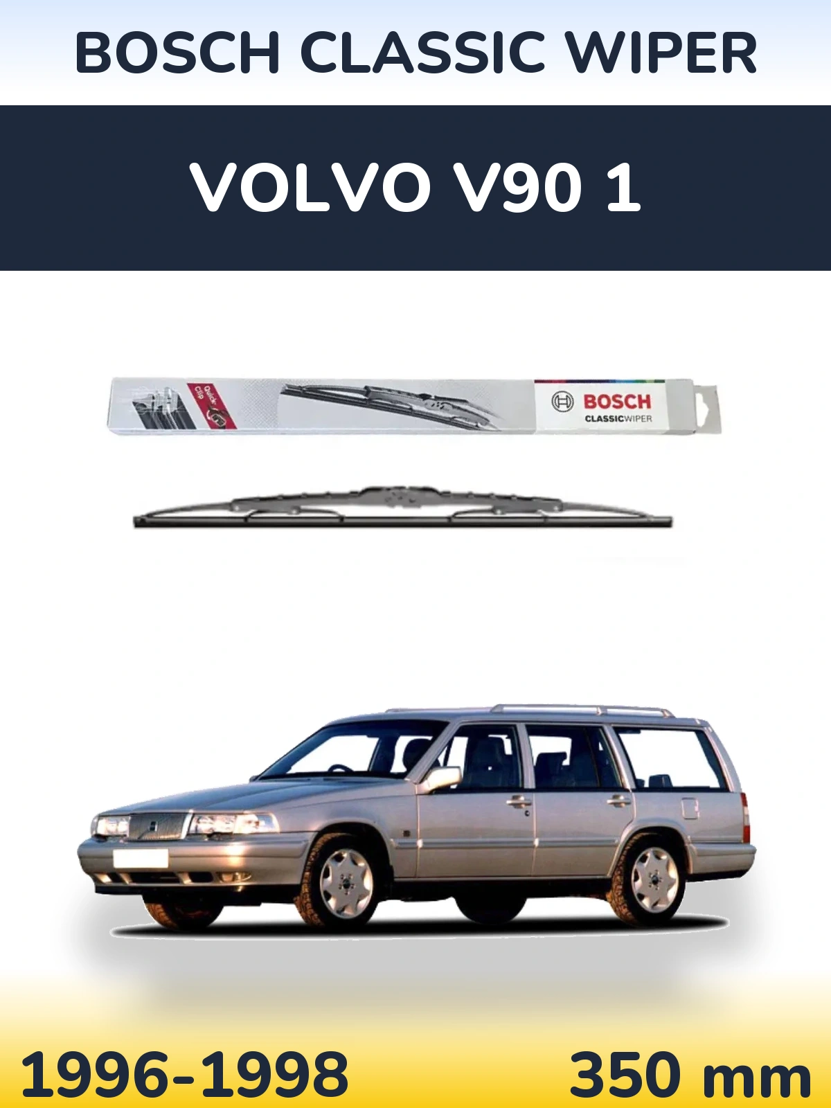 Ștergătoare BOSCH Classic Wiper pentru Volvo V90 1