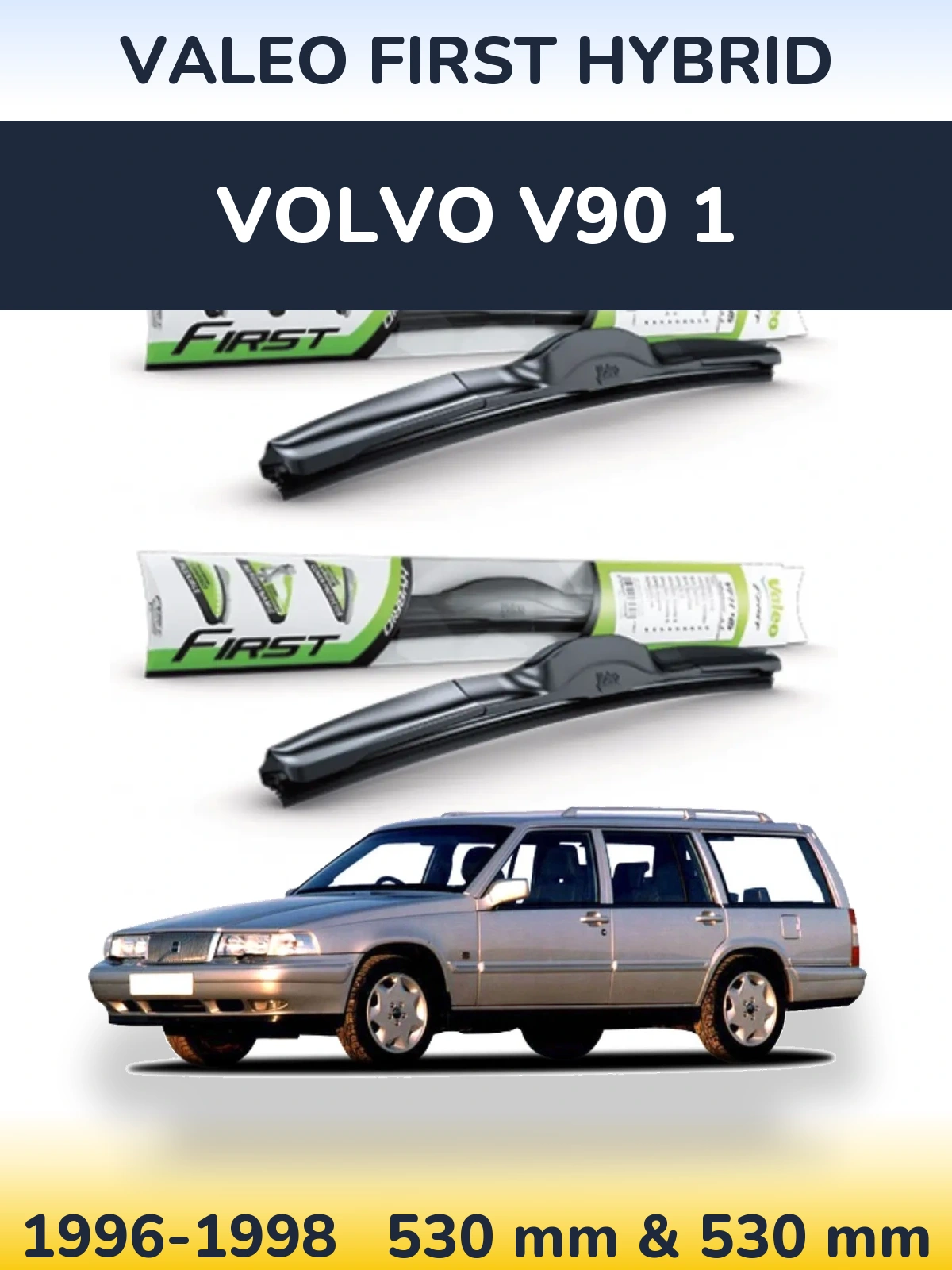 Ștergătoare Valeo First Hybrid pentru Volvo V90 1