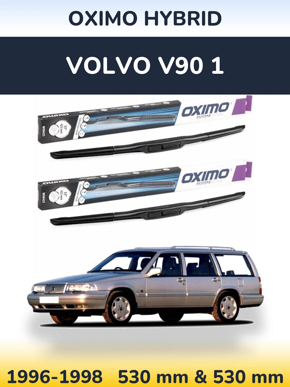 Ștergătoare Oximo Hybrid pentru Volvo V90 1