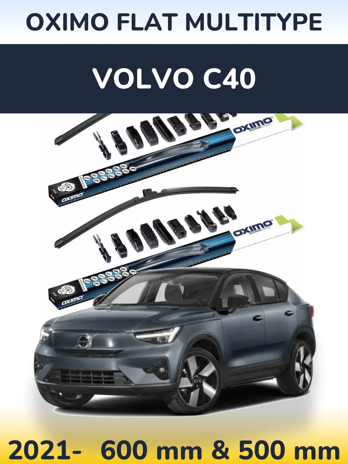 Ștergătoare Oximo Flat MultiTipe pentru Volvo C40