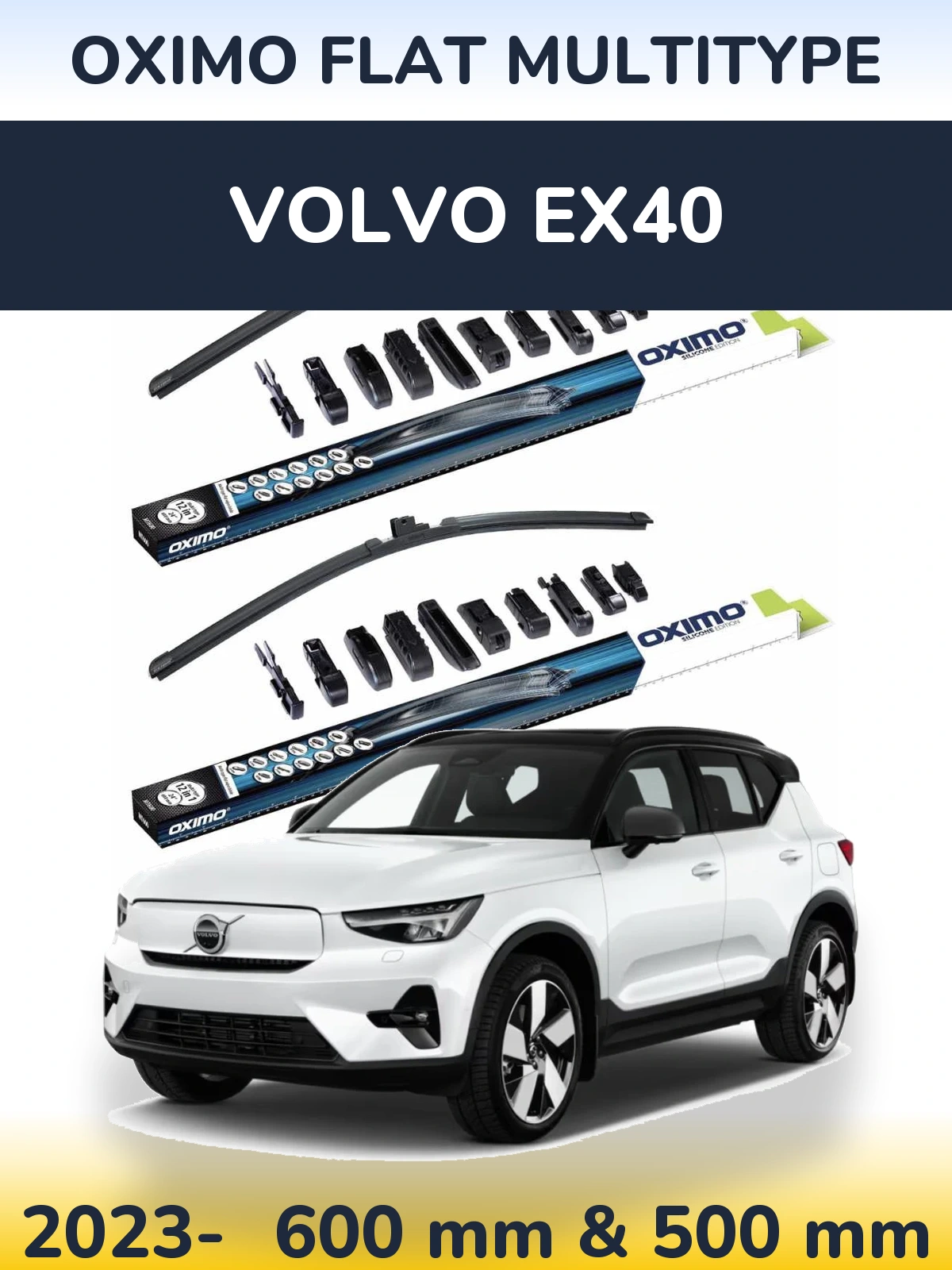 Ștergătoare Oximo Flat MultiTipe pentru Volvo EX40