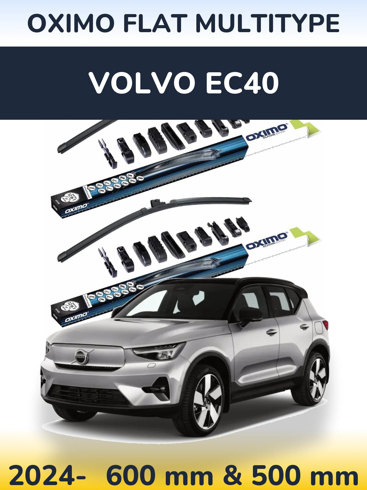 Ștergătoare Oximo Flat MultiTipe pentru Volvo EC40