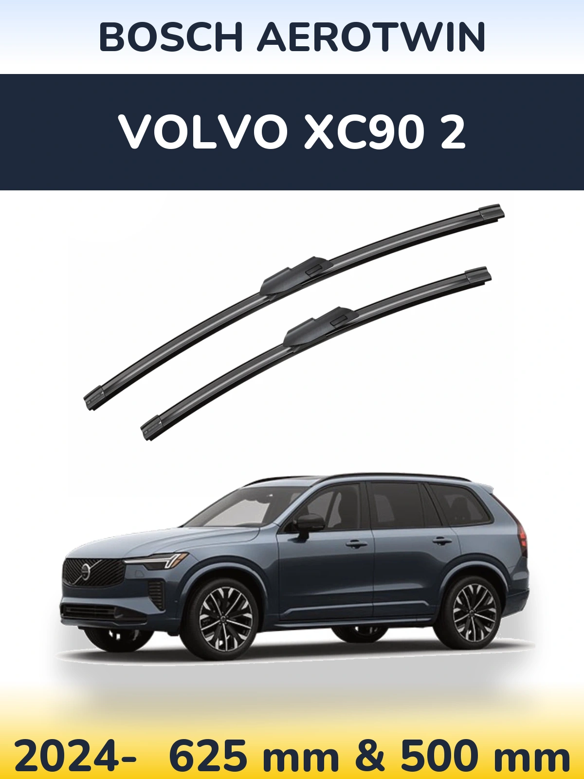 Ștergătoare BOSCH AeroTwin pentru Volvo XC90 2