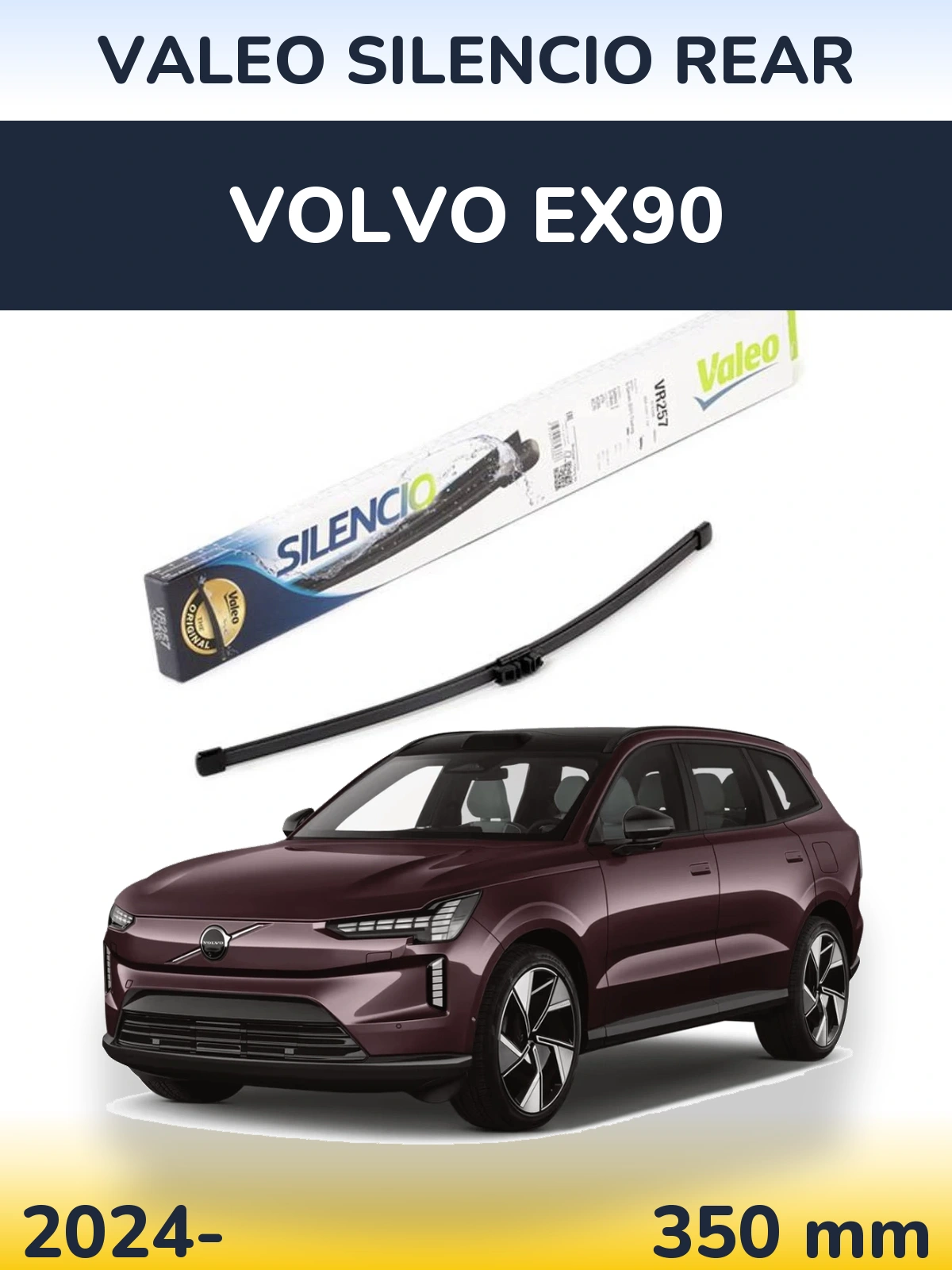 Ștergătoare Valeo Silencio Rear pentru Volvo EX90