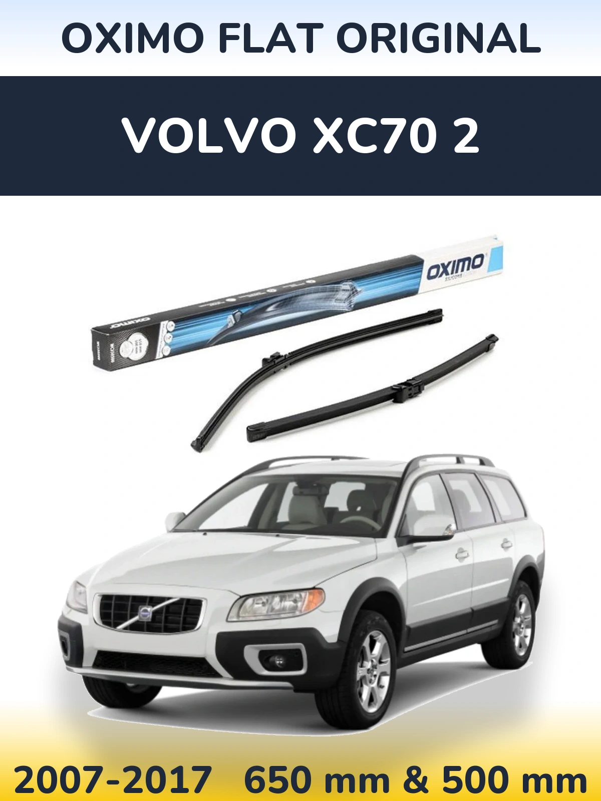 Ștergătoare Oximo Flat Original pentru Volvo XC70 2