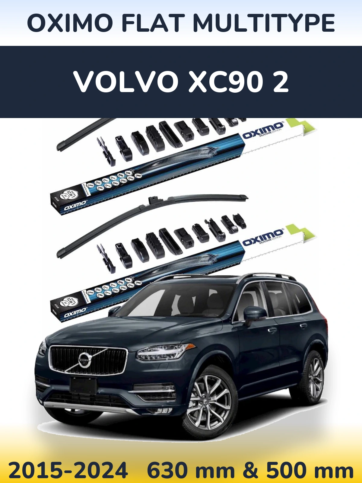 Ștergătoare Oximo Flat MultiTipe pentru Volvo XC90 2