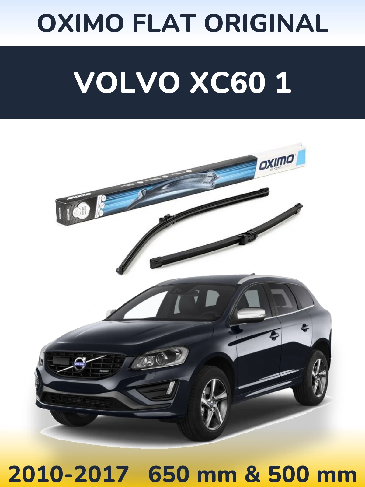 Ștergătoare Oximo Flat Original pentru Volvo XC60 1