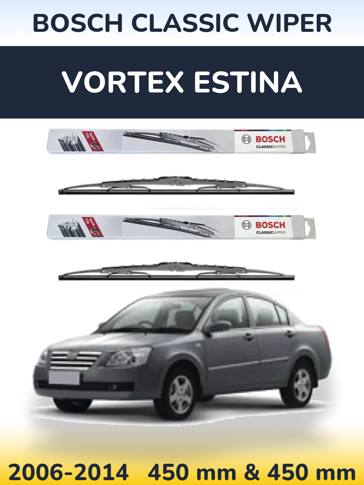 Ștergătoare BOSCH Classic Wiper pentru Vortex Estina