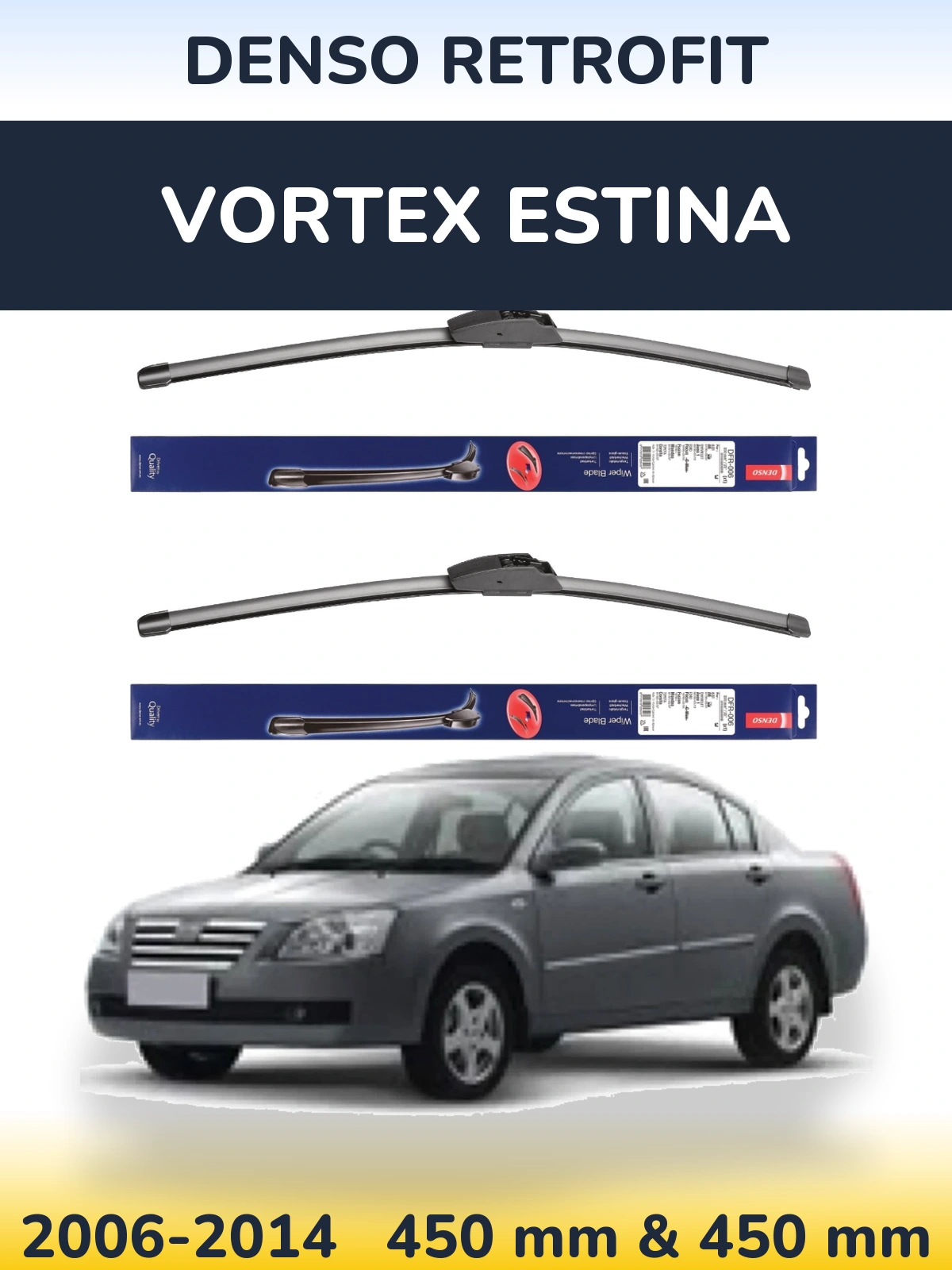 Ștergătoare Denso Retrofit pentru Vortex Estina