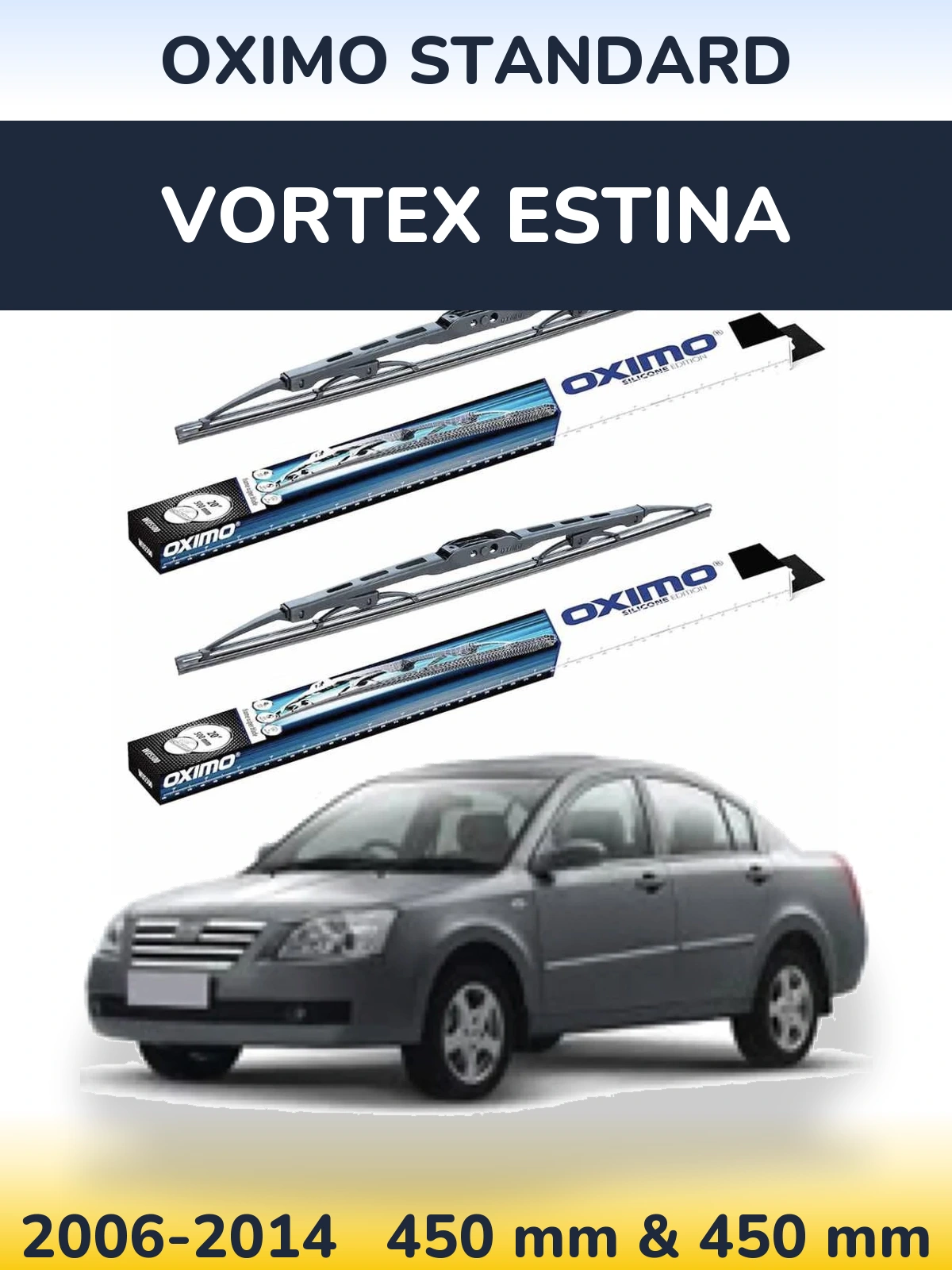 Ștergătoare Oximo Standard pentru Vortex Estina