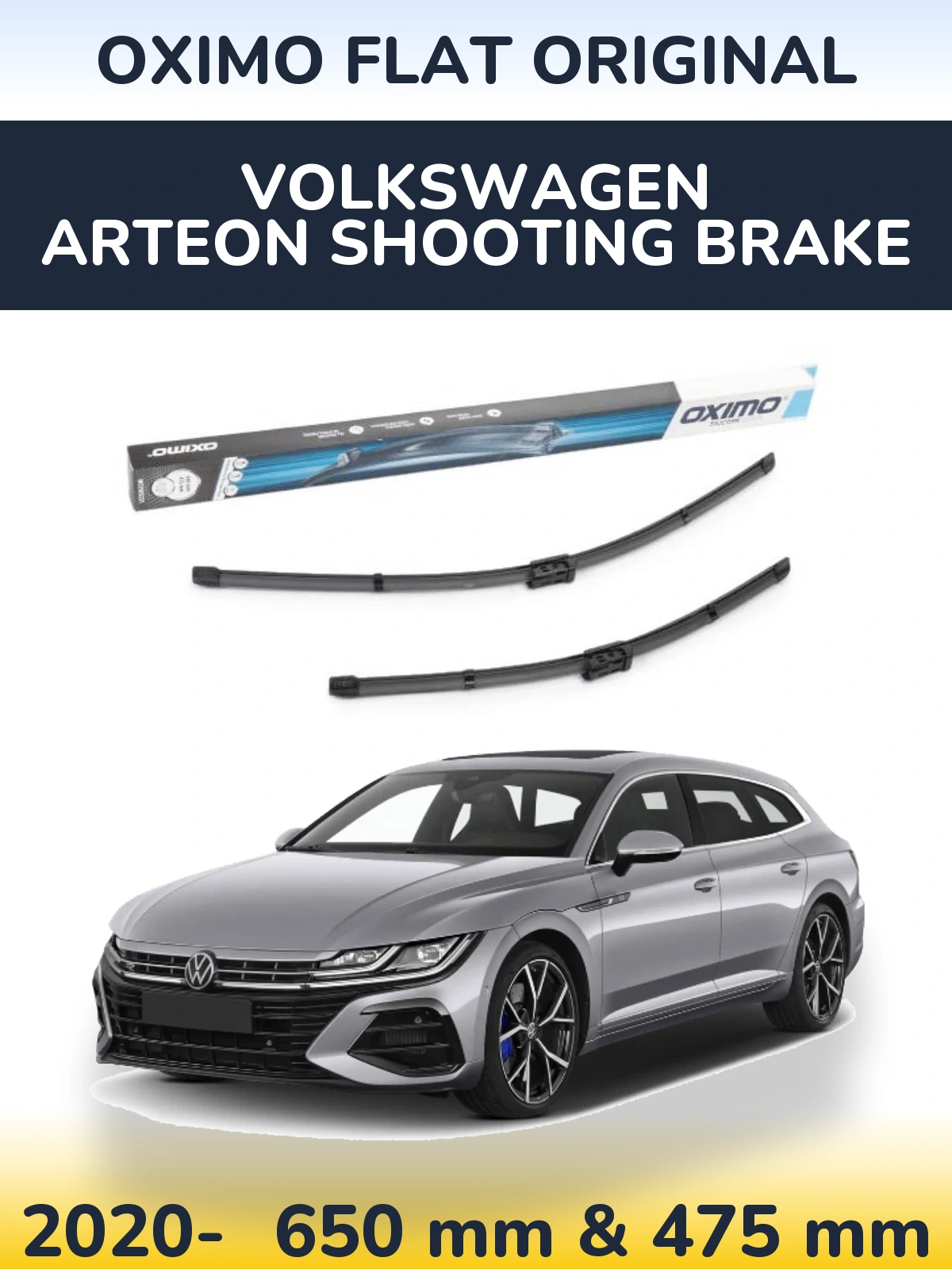 Ștergătoare Oximo Flat Original pentru Volkswagen Arteon Shooting Brake