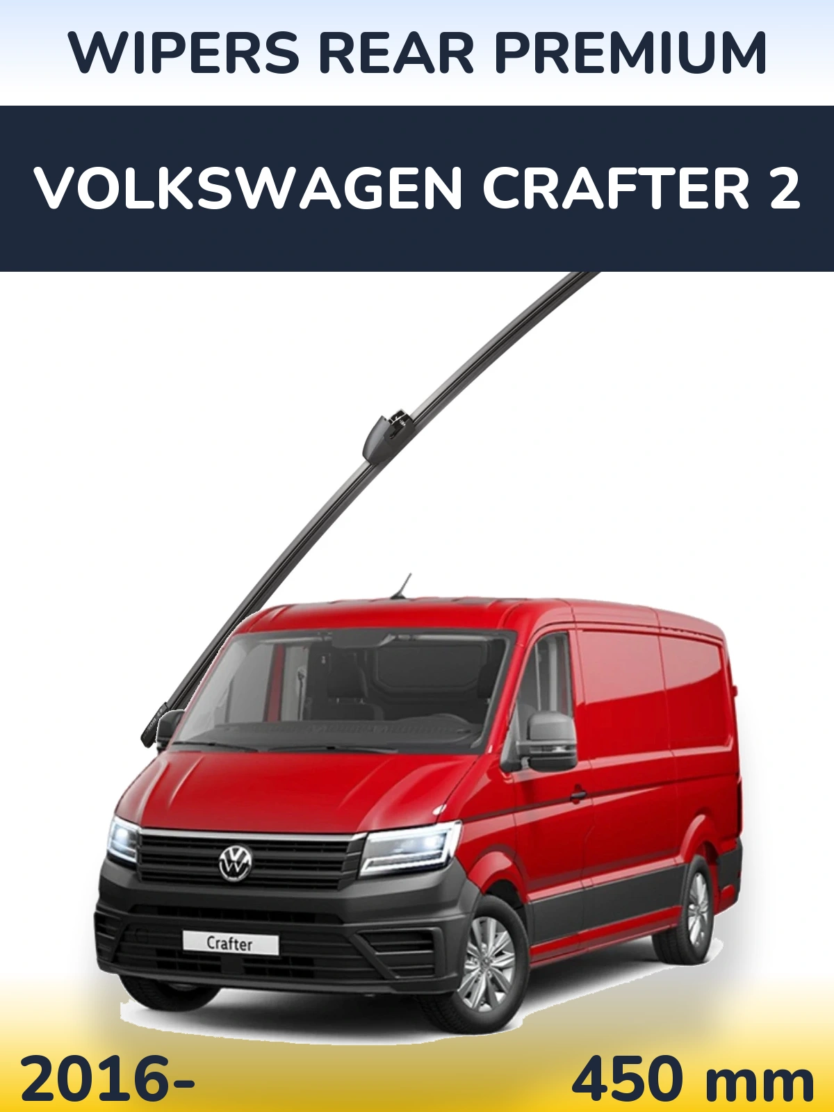 Ștergătoare WIPERS REAR PREMIUM pentru Volkswagen Crafter 2