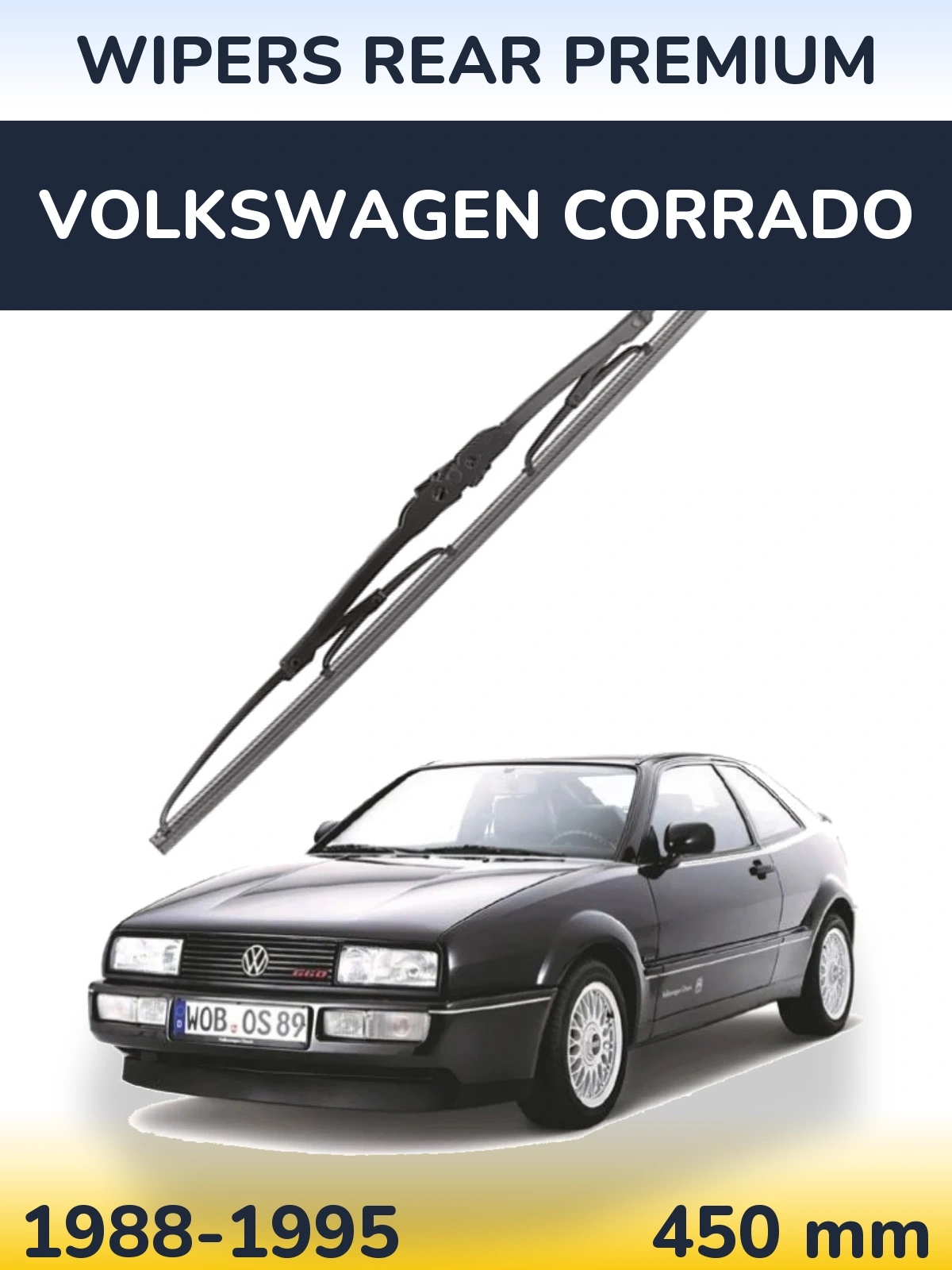 Ștergătoare WIPERS REAR PREMIUM pentru Volkswagen Corrado