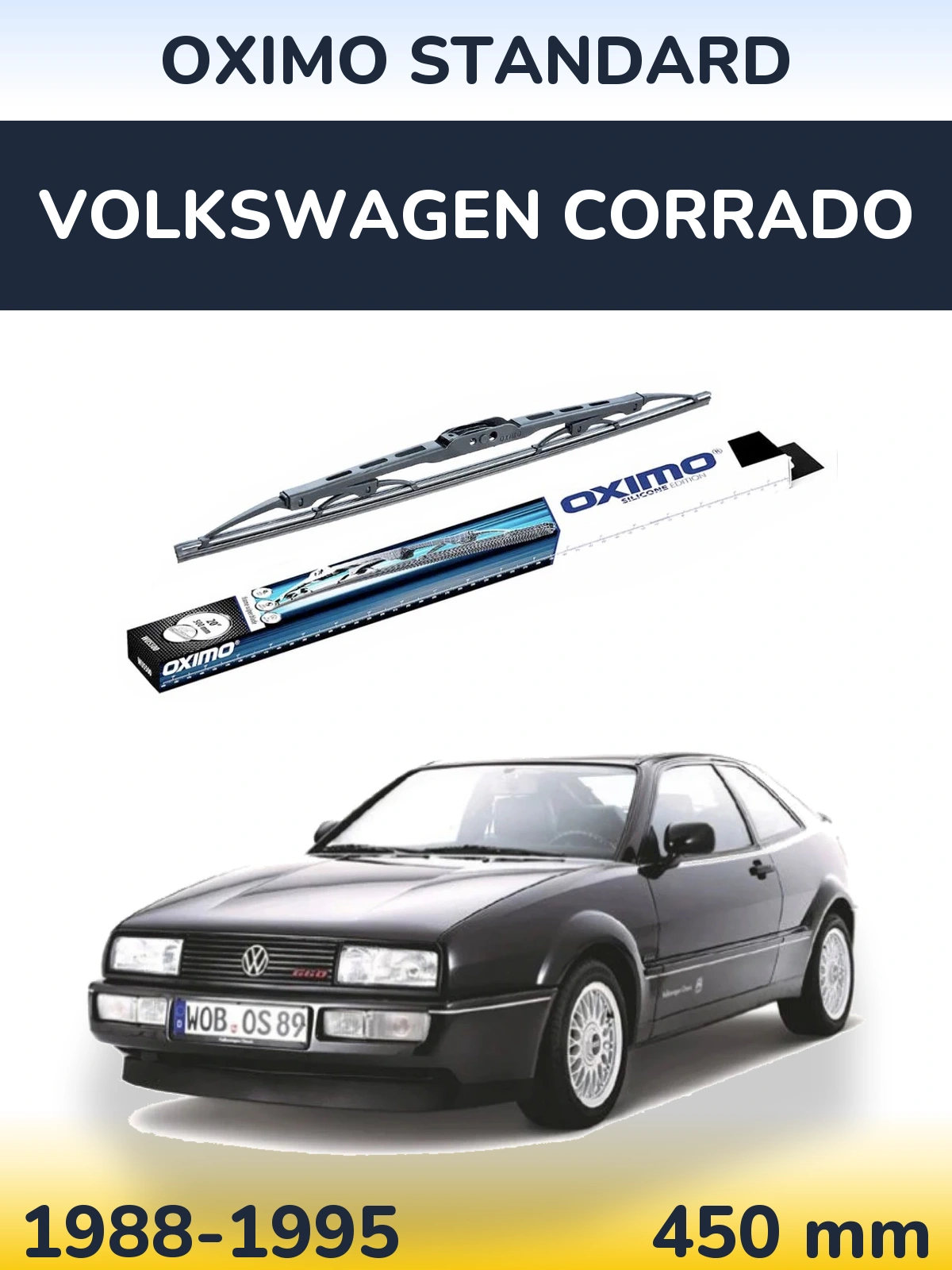 Ștergătoare Oximo Standard pentru Volkswagen Corrado
