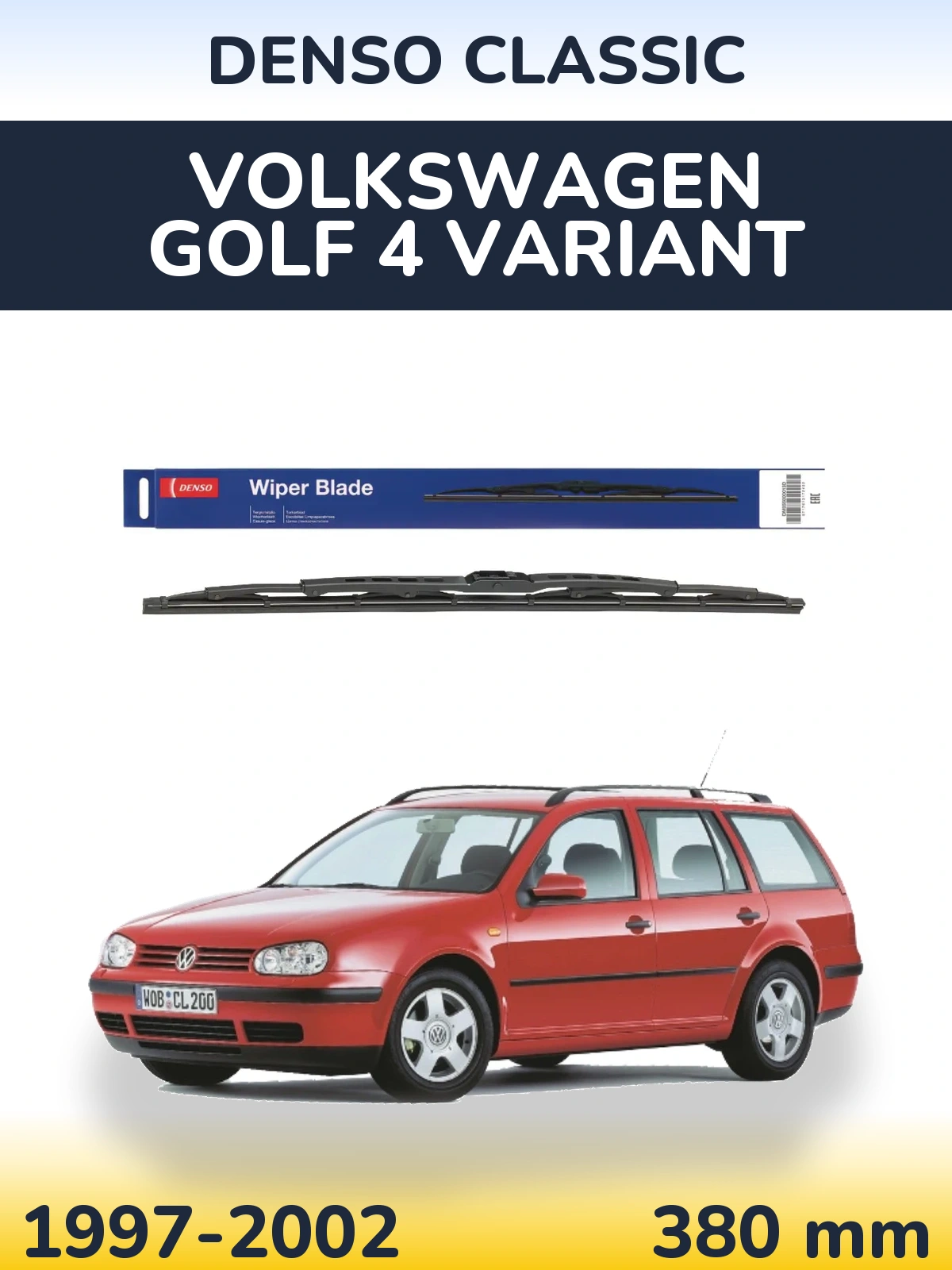 Ștergătoare Denso Classic pentru Volkswagen Golf 4 Variant