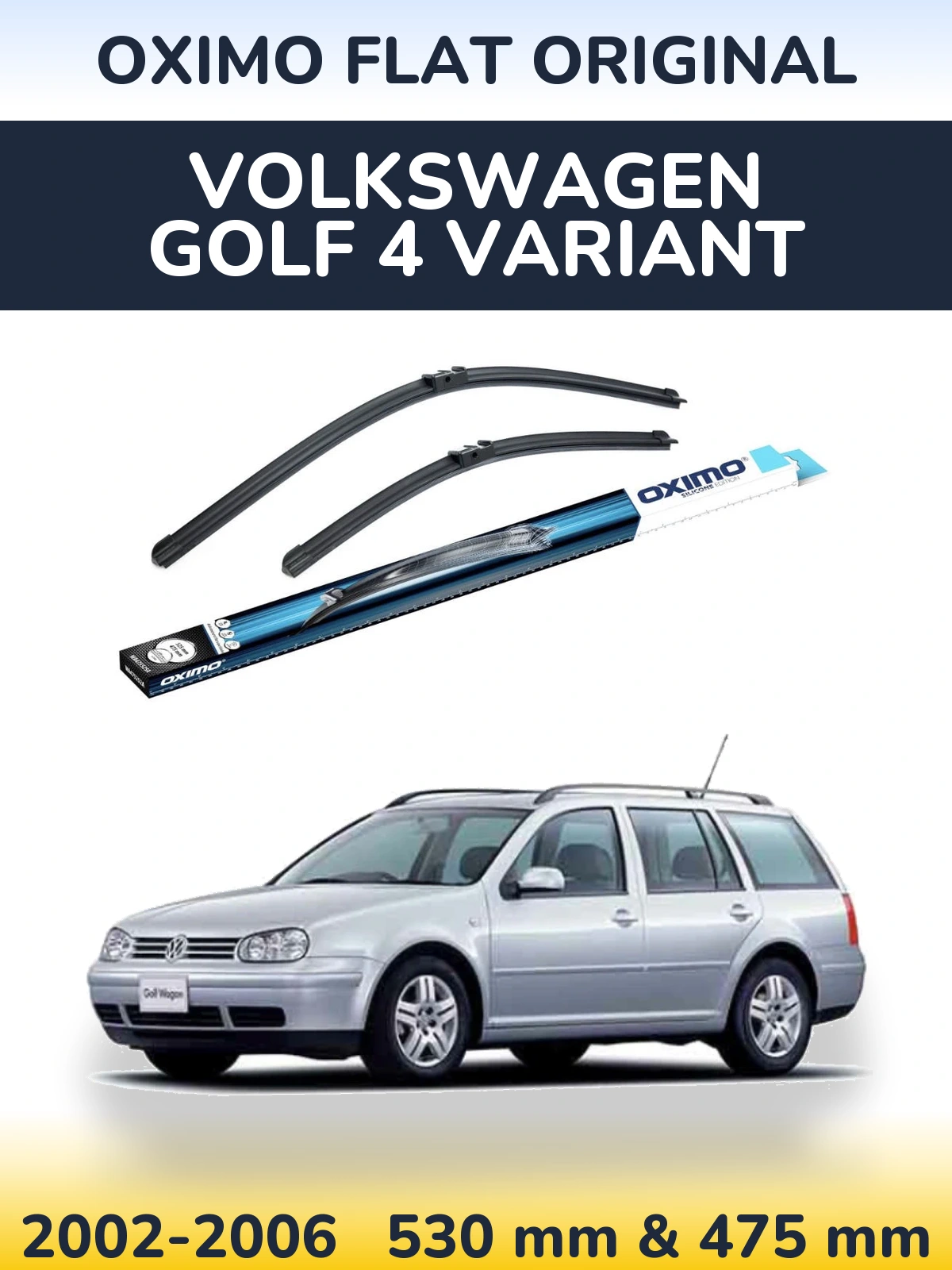 Ștergătoare Oximo Flat Original pentru Volkswagen Golf 4 Variant
