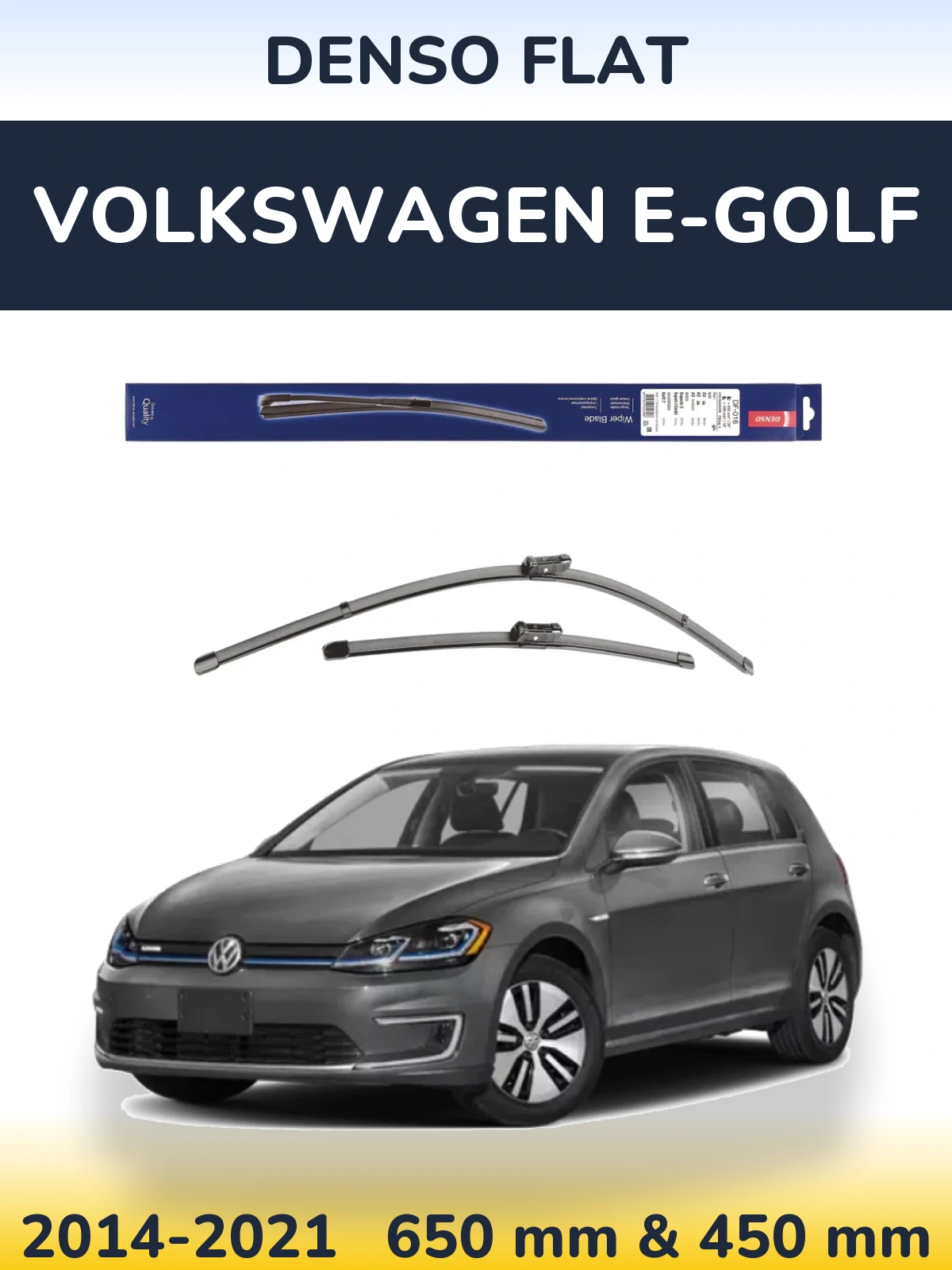Ștergătoare Denso Flat pentru Volkswagen e-Golf