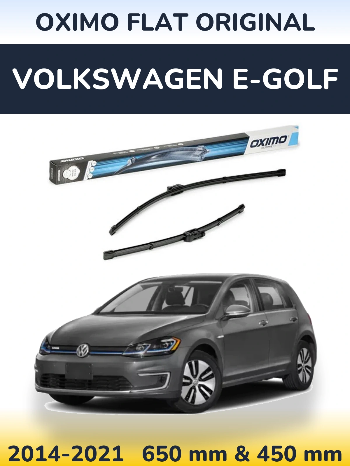 Ștergătoare Oximo Flat Original pentru Volkswagen e-Golf