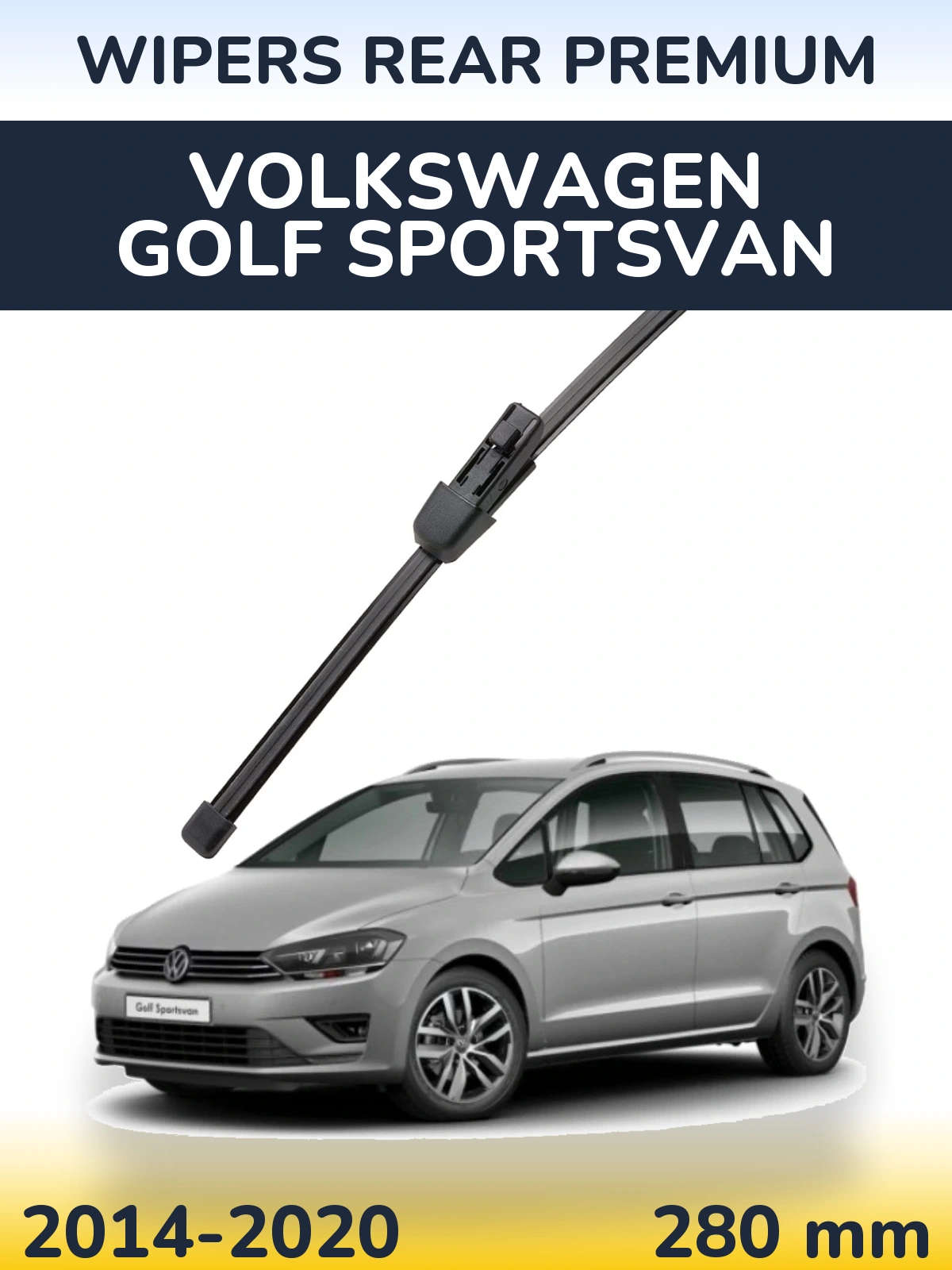 Ștergătoare WIPERS REAR PREMIUM pentru Volkswagen Golf Sportsvan