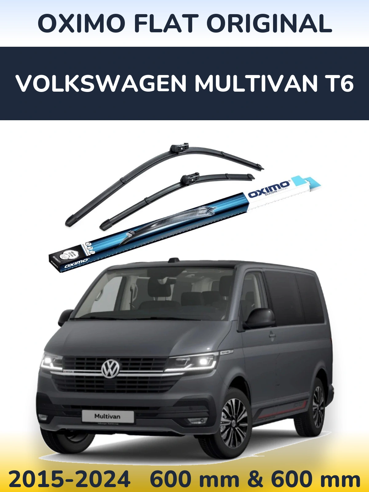Ștergătoare Oximo Flat Original pentru Volkswagen Multivan T6