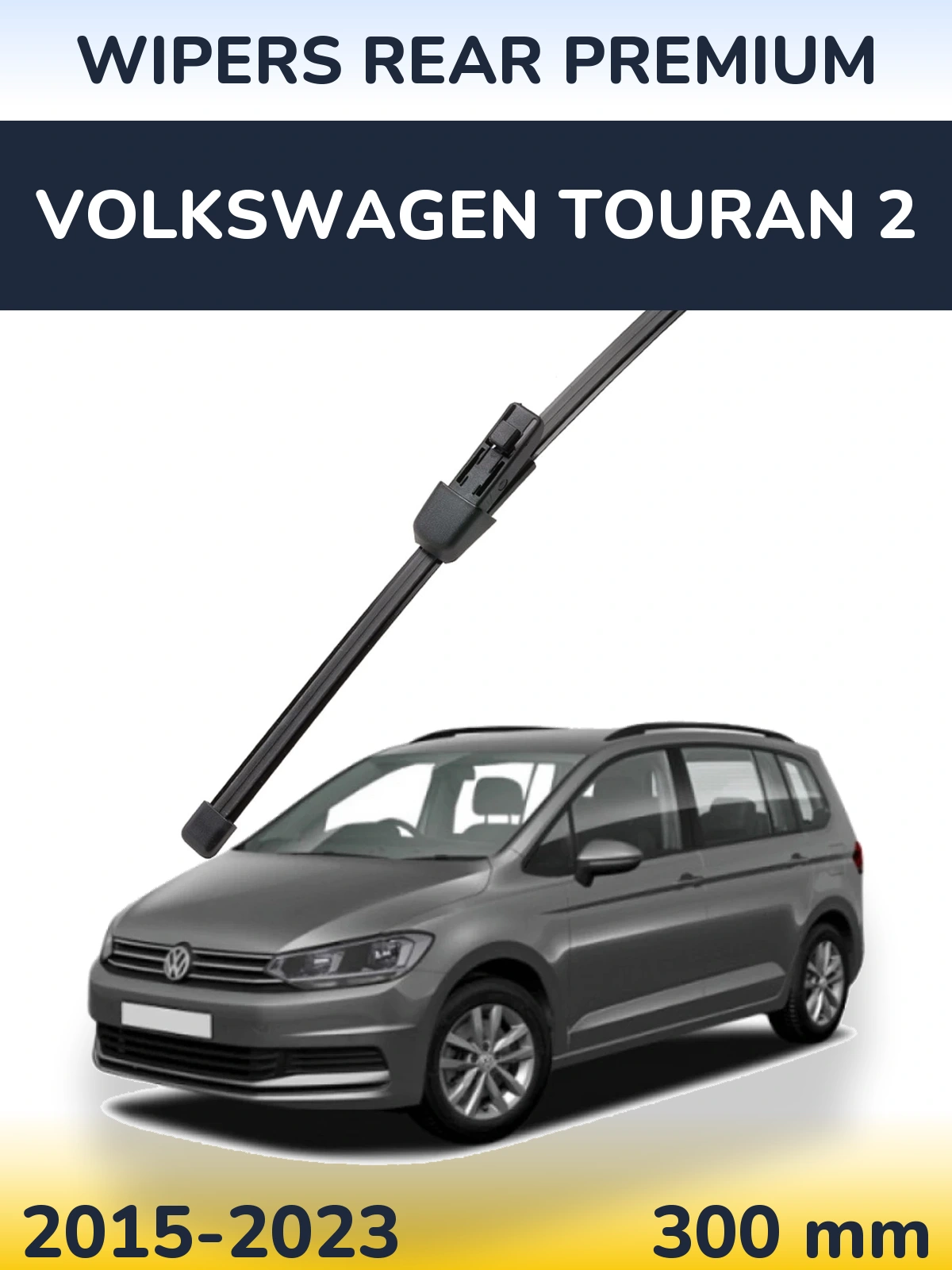 Ștergătoare WIPERS REAR PREMIUM pentru Volkswagen Touran 2