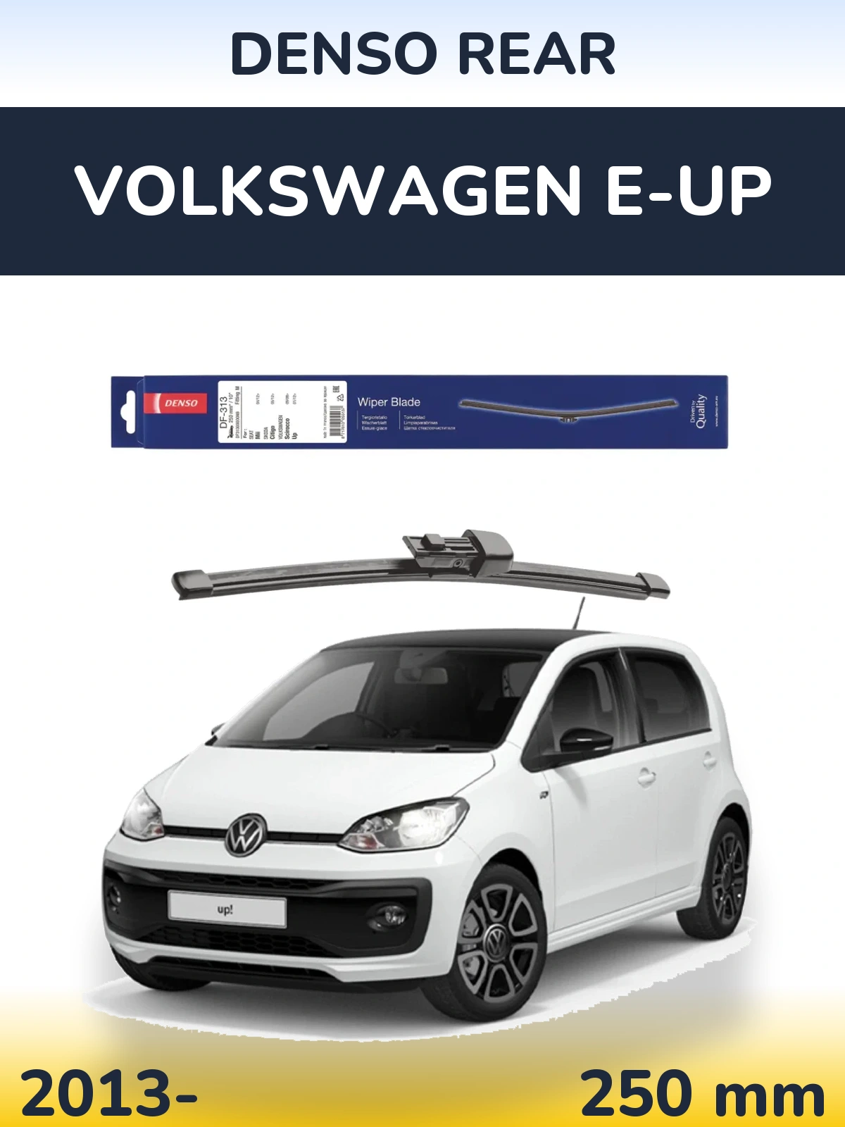 Ștergătoare Denso Rear pentru Volkswagen e-Up