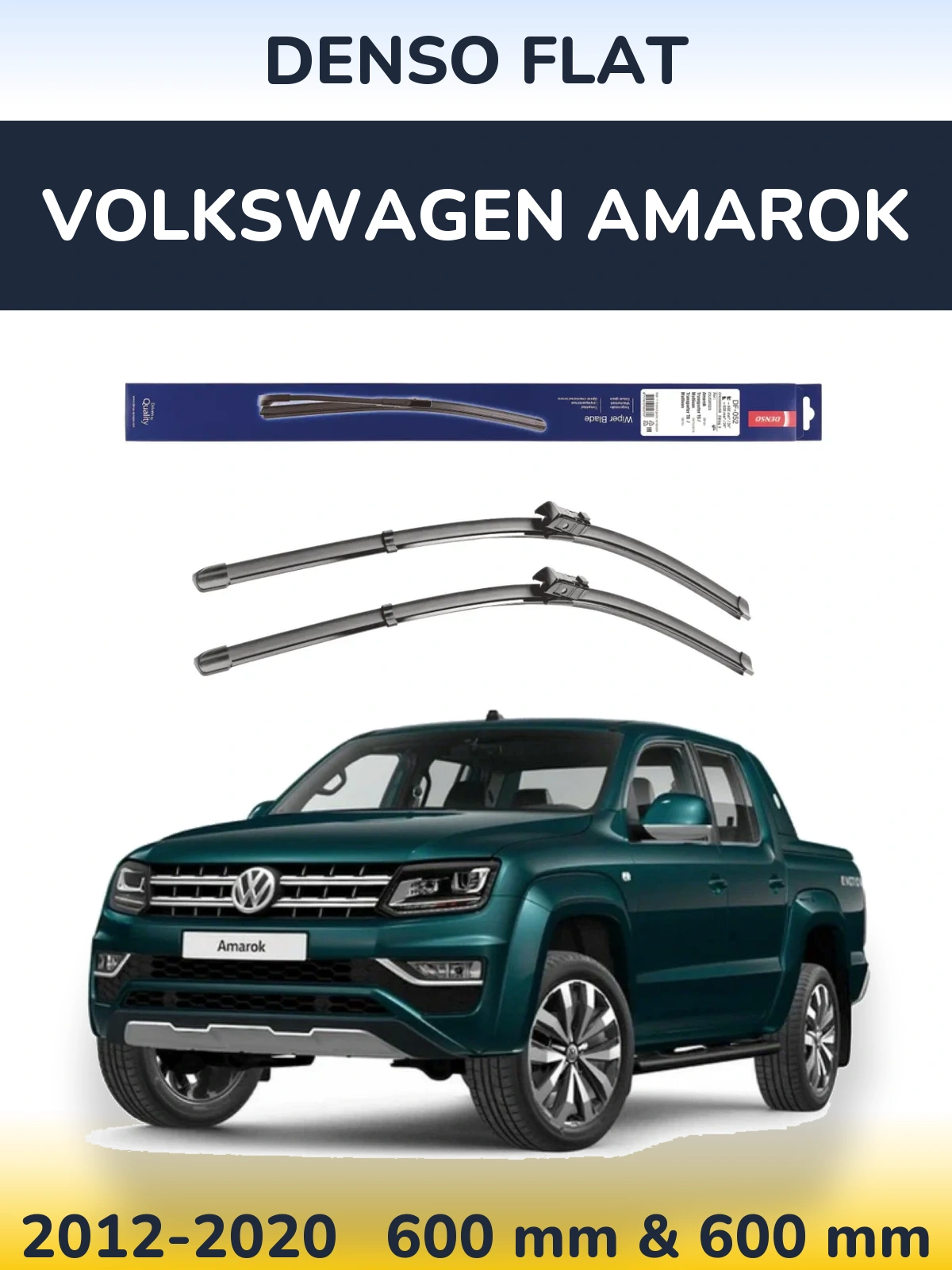 Ștergătoare Denso Flat pentru Volkswagen Amarok