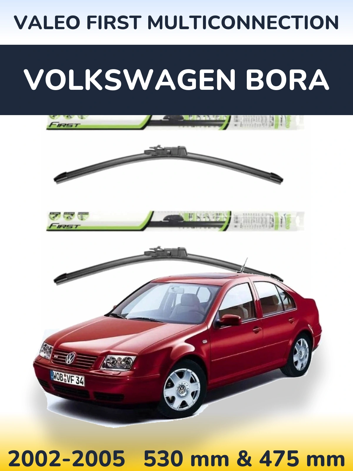 Ștergătoare Valeo First MultiConnection pentru Volkswagen Bora