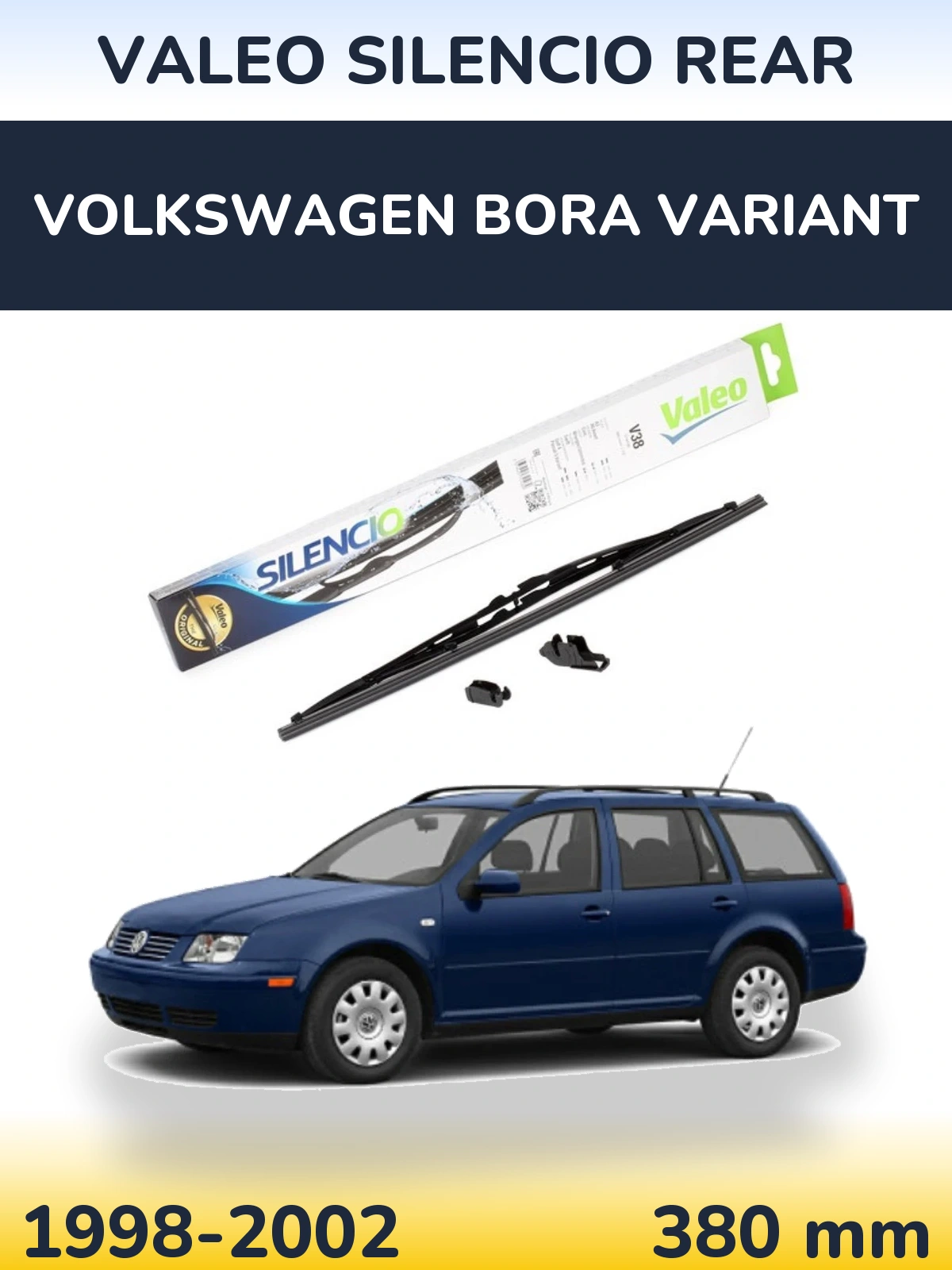 Ștergătoare Valeo Silencio Rear pentru Volkswagen Bora Variant
