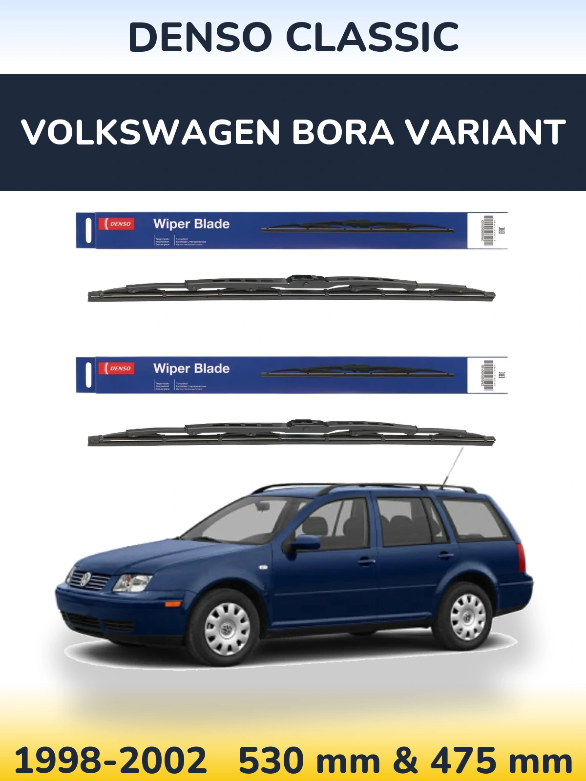 Ștergătoare Denso Classic pentru Volkswagen Bora Variant