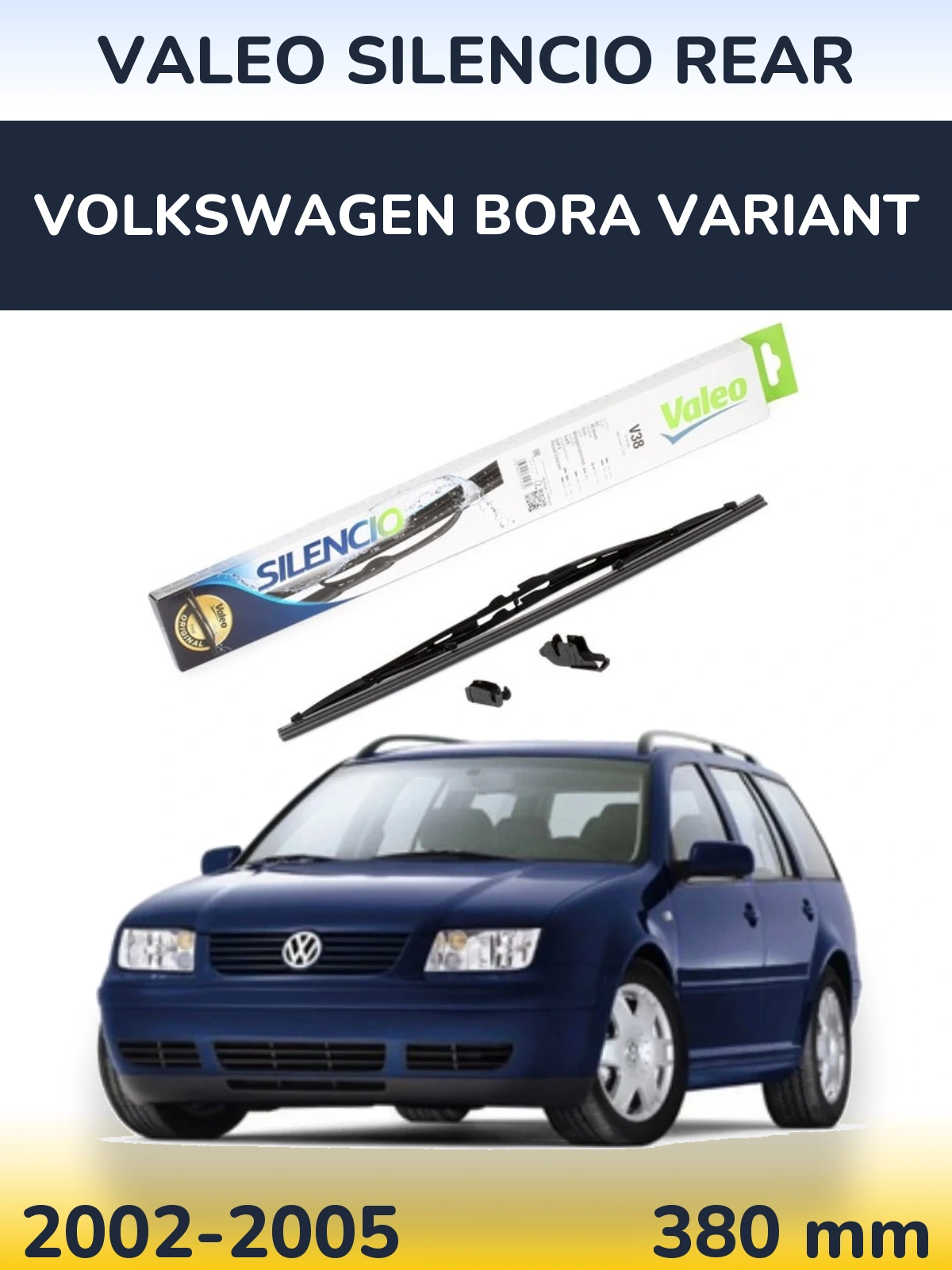 Ștergătoare Valeo Silencio Rear pentru Volkswagen Bora Variant