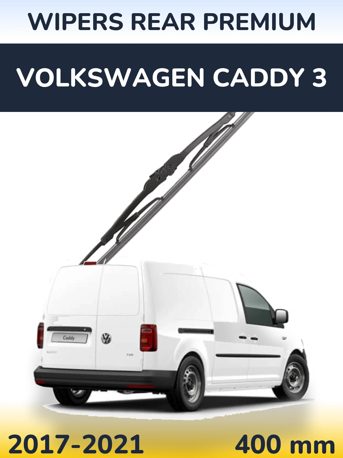 Ștergătoare WIPERS REAR PREMIUM pentru Volkswagen Caddy 3