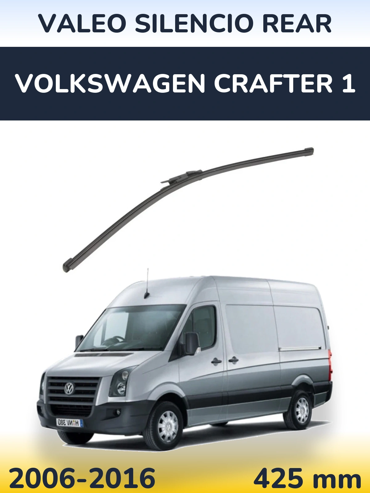 Ștergătoare Valeo Silencio Rear pentru Volkswagen Crafter 1