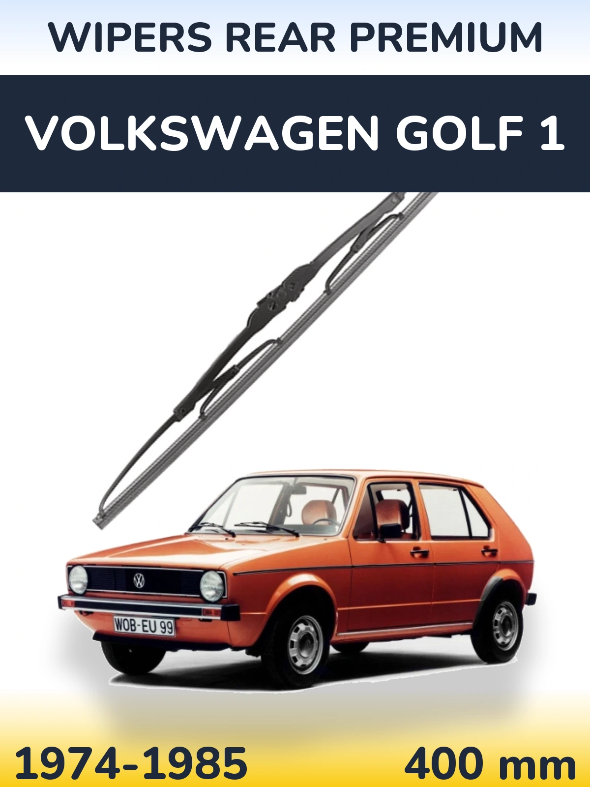 Ștergătoare WIPERS REAR PREMIUM pentru Volkswagen Golf 1