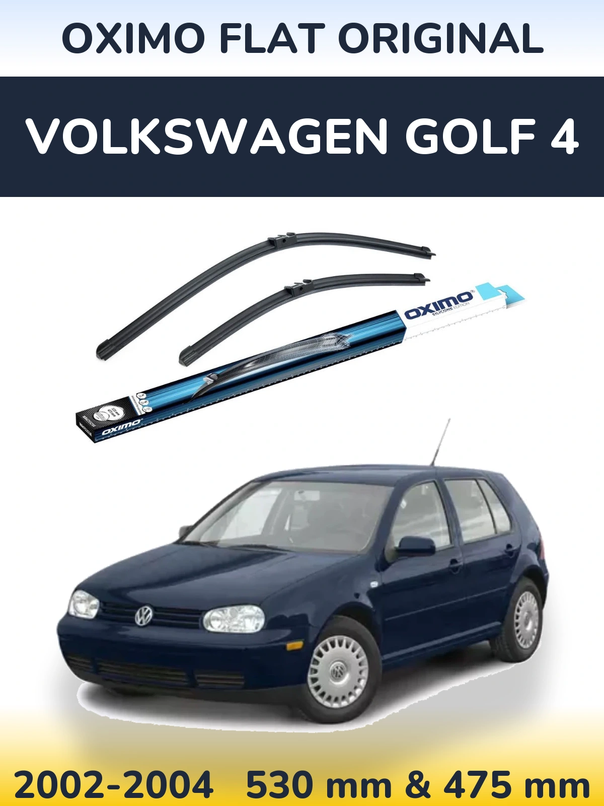 Ștergătoare Oximo Flat Original pentru Volkswagen Golf 4